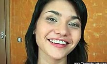 Tight gorgeous babe receives special attention