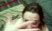 Watch My Girlfriend Passionately Suck Me Off and Receive a Messy Facial