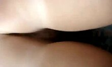 Refined Hottie Gets Jizz Splashed Over Her Back