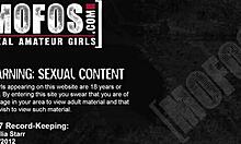 watch my first porno where im tearing up my shaved pussy with dildo