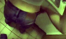 Cool teen 18+ gives handjob and assfucking in thong pov