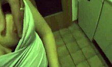 Cool teen 18+ gives handjob and assfucking in thong pov
