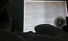 Sexy tattooed wife creates masturbation vid for husband, with shaved pussy and fucking