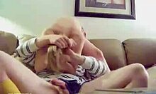 Blonde Girlfriend Deepthroats Rough In Homemade POV Video