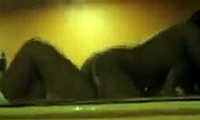 Darkish Doll Making Eye Contact While Enjoying Homemade Fun