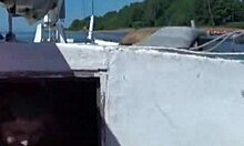 Perky-titted brunettes dive into beach lesbian threesome! 🌊😉