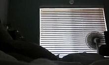 Sexy tattooed wife creates masturbation vid for husband, with shaved pussy and fucking