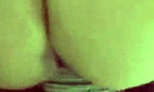 A brunette hoe with a big fat ass is about to be pounded hard in doggystyle position