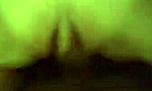 blonde chubby girl eagerly awaits intense action