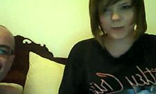 cute redhead fucking an older perv on his camera!