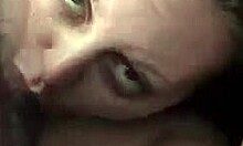 Whore Opens Mouth For Fresh Jizz Facial