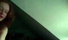 i'm a yummy redhead teen 18+ getting my cunt drilled by interracial cock