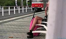 Good-Looking Chick Gives Deep Throat To Her Partner