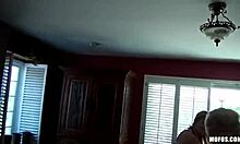 Black-haired hottie receives cunnilingus