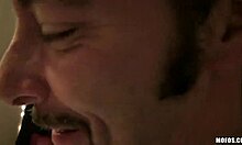 Shirtless Bitch Kisses Cute Vixen In Steamy Makeout Session