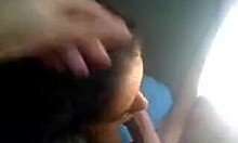 sexy latina asks, 'can i suck more cock?' in pov