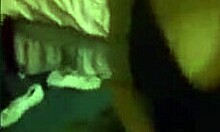 punk gal makes eye contact while performing oral seks with amateurs pov cock blowjob sucking girlfriend