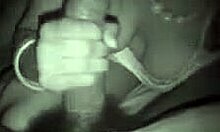 Stylish ebony babe performs oral while smoking