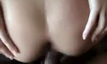 sexy brunette in stockings didn't expect that fat cock fitting in her ass doggystyle