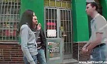 Holy Shit, Threesome Madness! 18 Yo Chick Fucked By Two Blokes