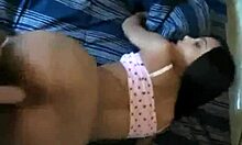 spicy brunette takes on her man and gets banged