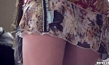 Brunette In Car Says, 'Fuck Me Hard In POV!'