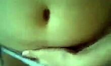 Watch Naked Brunette Masturbate On Bed!