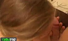 Teener With Long Hair Feels Intense Joy Getting Pounded by Boyfriend