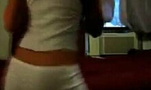 Exotic Bitch In Short White Skirt Gets Nailed