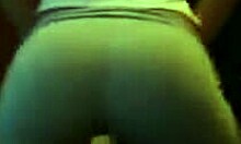 Look at this cutie showing her black thong on webcam?