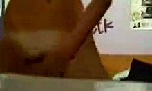 Delicate Brunette Teen Strips Naughty on Webcam Showing Tan Lines and Small Tits