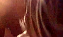 fiery gf sucks cock in white towel