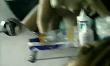 sexy amateur blonde gets plowed in the shower bathroom