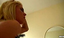 Blonde Bimbo Sucked and Fucked in POV Missionary