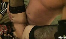 Watch these two hot whores getting slammed doggystyle at the party?