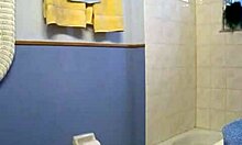 The perky teen 18+ exgf is WASHING off her ENTIRE body