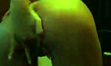 Look at this cutie showing her black thong on webcam?