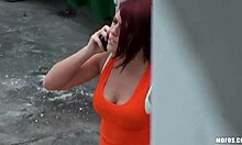 Rough Doggystyle Fucking Redhead