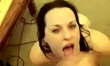 Brutal Action: Slutty Angel Gets Messy Facial