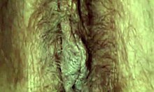 horny partners do wild foreplay in small bedroom