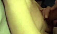 Gal With Ponytail Sucks Large Cock