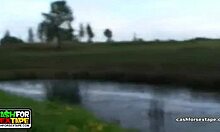 Very quiet doll makes out with horny partner