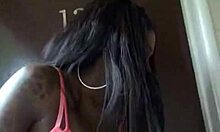 hey babe, wanna see this dark diva’s amazing butt get slammed?