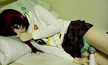 Kinky Asian Chick With Mask Plays With Pussy 😈