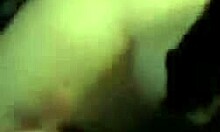 Trashy GF LICKS BALLS on her KNEES in POV