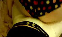 Spicy girl slides panties aside rides dick