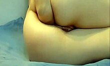 Lusty sexy bimbo MASTURBATES WILDLY on webcam with ANAL FISTING her asshole