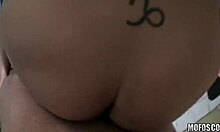 POV of amateur girlfriend getting slammed on the sand in POV video