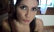 Smoking Hot Teen 18+ Girlfriend Feasts on a Huge Dick with Intense Sucking