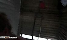 Delicious slender girlfriend strokes a rock solid peter in horny amateur fucking